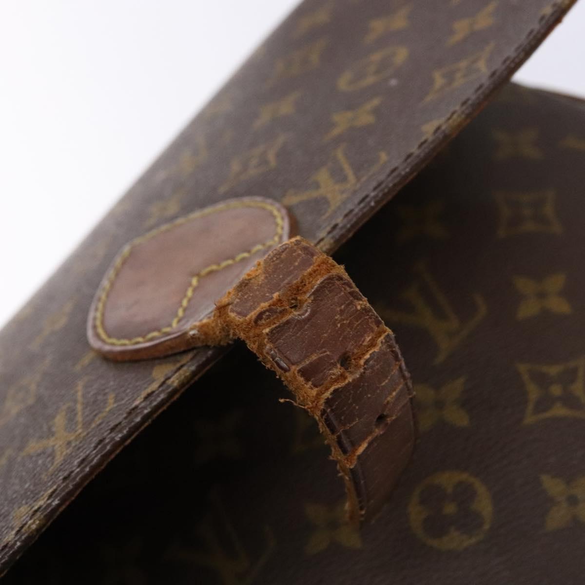 LOUIS VUITTON Monogram Cartouchiere GM Shoulder Bag M51252 LV Auth 140280