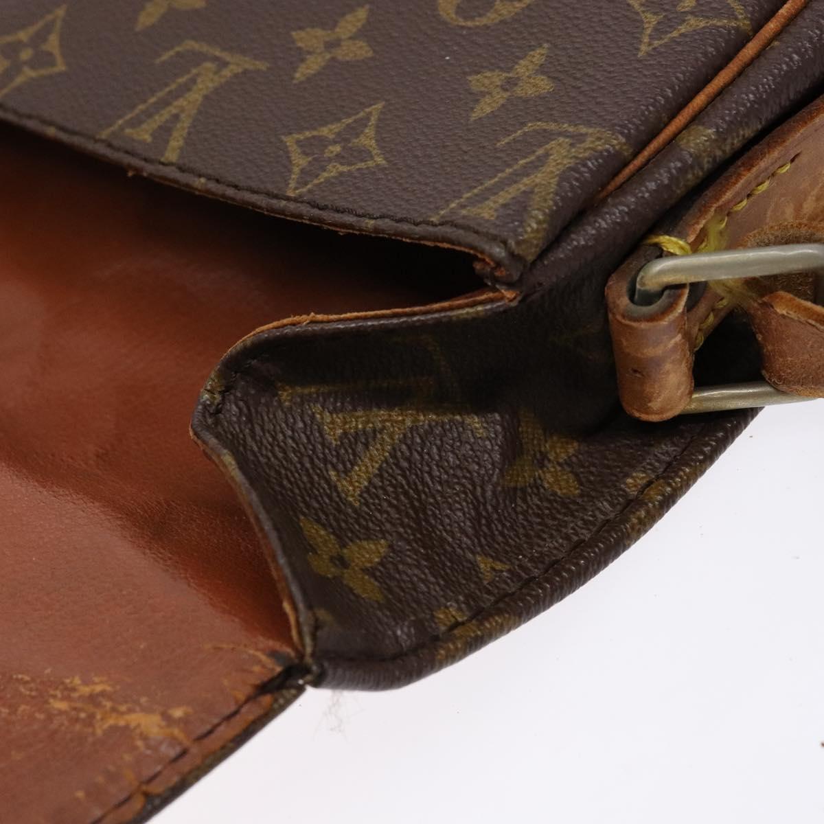 LOUIS VUITTON Monogram Cartouchiere GM Shoulder Bag M51252 LV Auth 140280