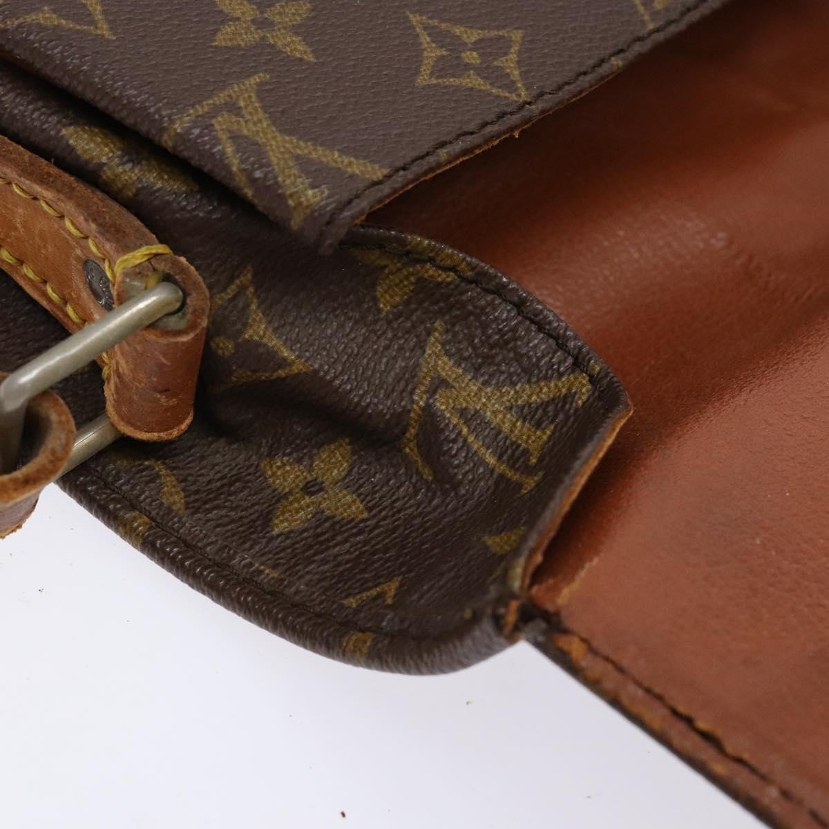LOUIS VUITTON Monogram Cartouchiere GM Shoulder Bag M51252 LV Auth 140280