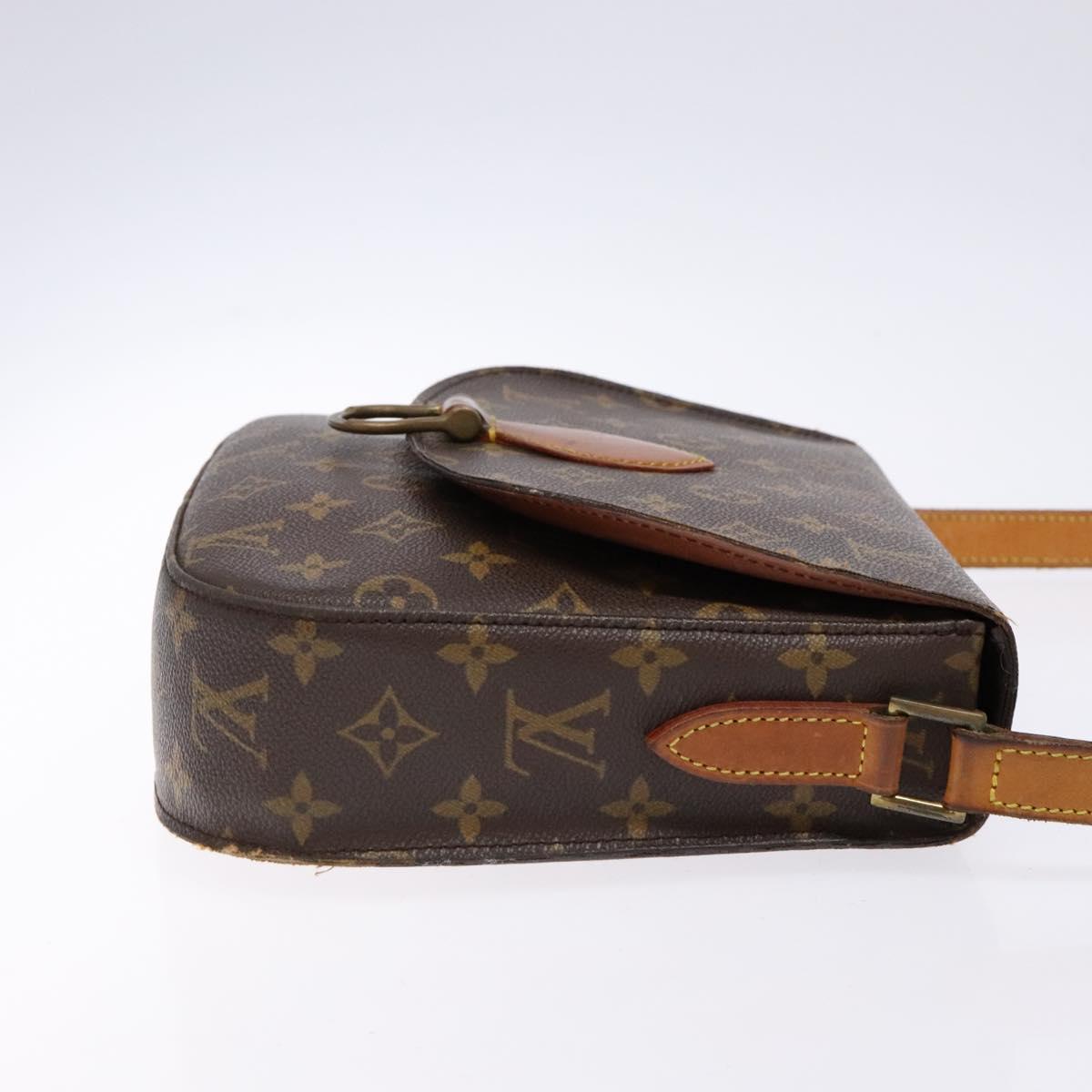 LOUIS VUITTON Monogram Saint Cloud GM Shoulder Bag M51242 LV Auth 140281