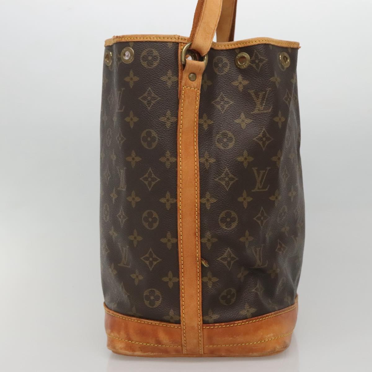 LOUIS VUITTON Monogram Noe Shoulder Bag M42224 LV Auth 140285
