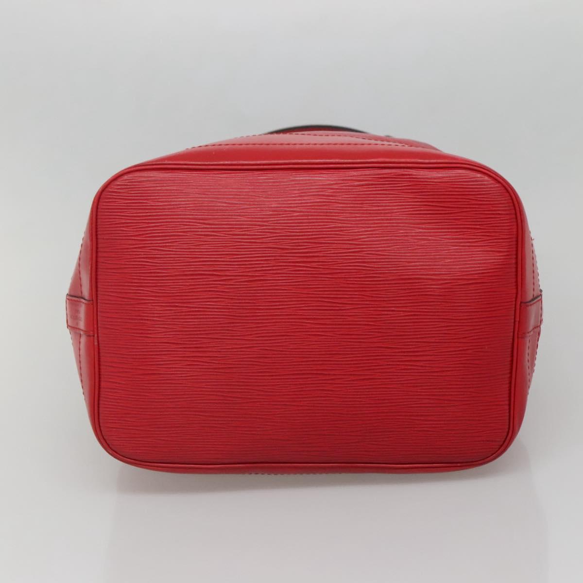 LOUIS VUITTON Epi Noe Shoulder Bag Red M44007 LV Auth 140295