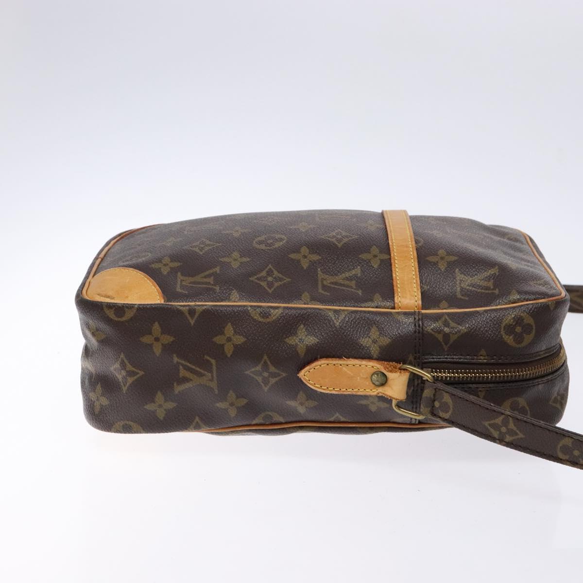 LOUIS VUITTON Monogram Danube MM Shoulder Bag M45264 LV Auth 140297