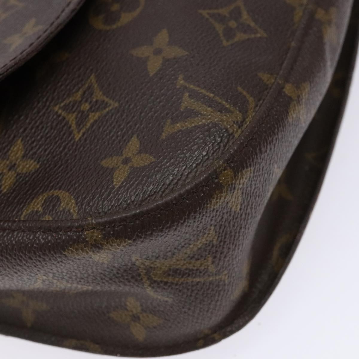 LOUIS VUITTON Monogram Saint Cloud GM Shoulder Bag M51242 LV Auth 140299