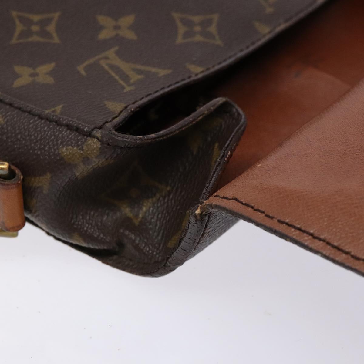 LOUIS VUITTON Monogram Saint Cloud GM Shoulder Bag M51242 LV Auth 140299