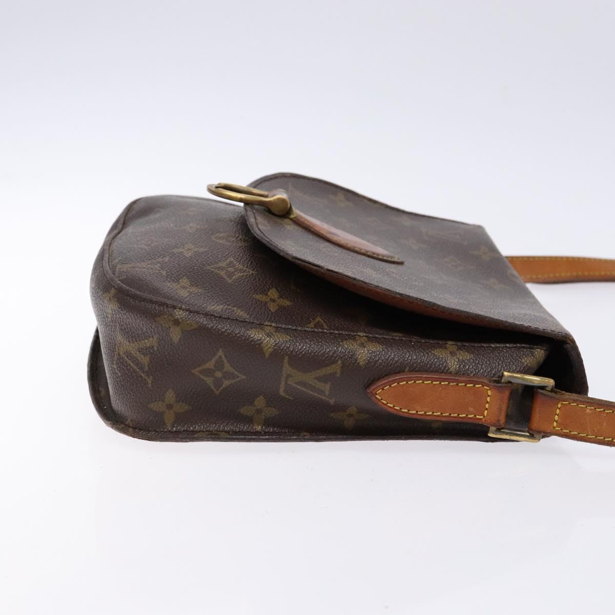 LOUIS VUITTON Monogram Saint Cloud GM Shoulder Bag M51242 LV Auth 140299