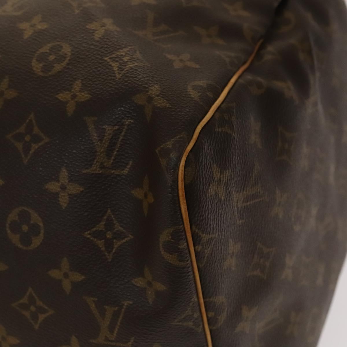 LOUIS VUITTON Monogram Keepall 55 Boston Bag M41424 LV Auth 140304