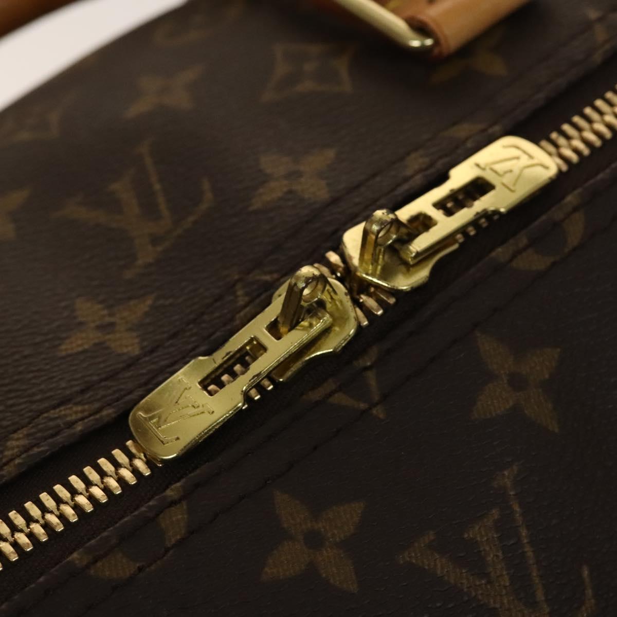 LOUIS VUITTON Monogram Keepall 55 Boston Bag M41424 LV Auth 140304