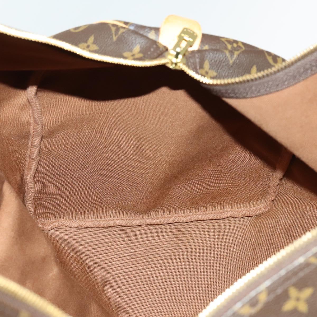 LOUIS VUITTON Monogram Keepall 55 Boston Bag M41424 LV Auth 140304