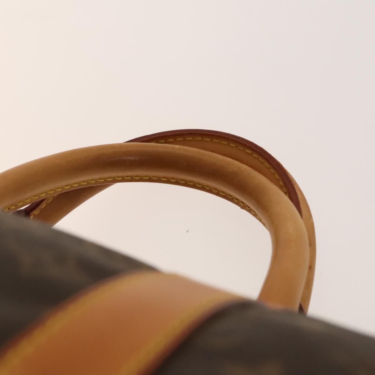 LOUIS VUITTON Monogram Keepall 55 Boston Bag M41424 LV Auth 140304