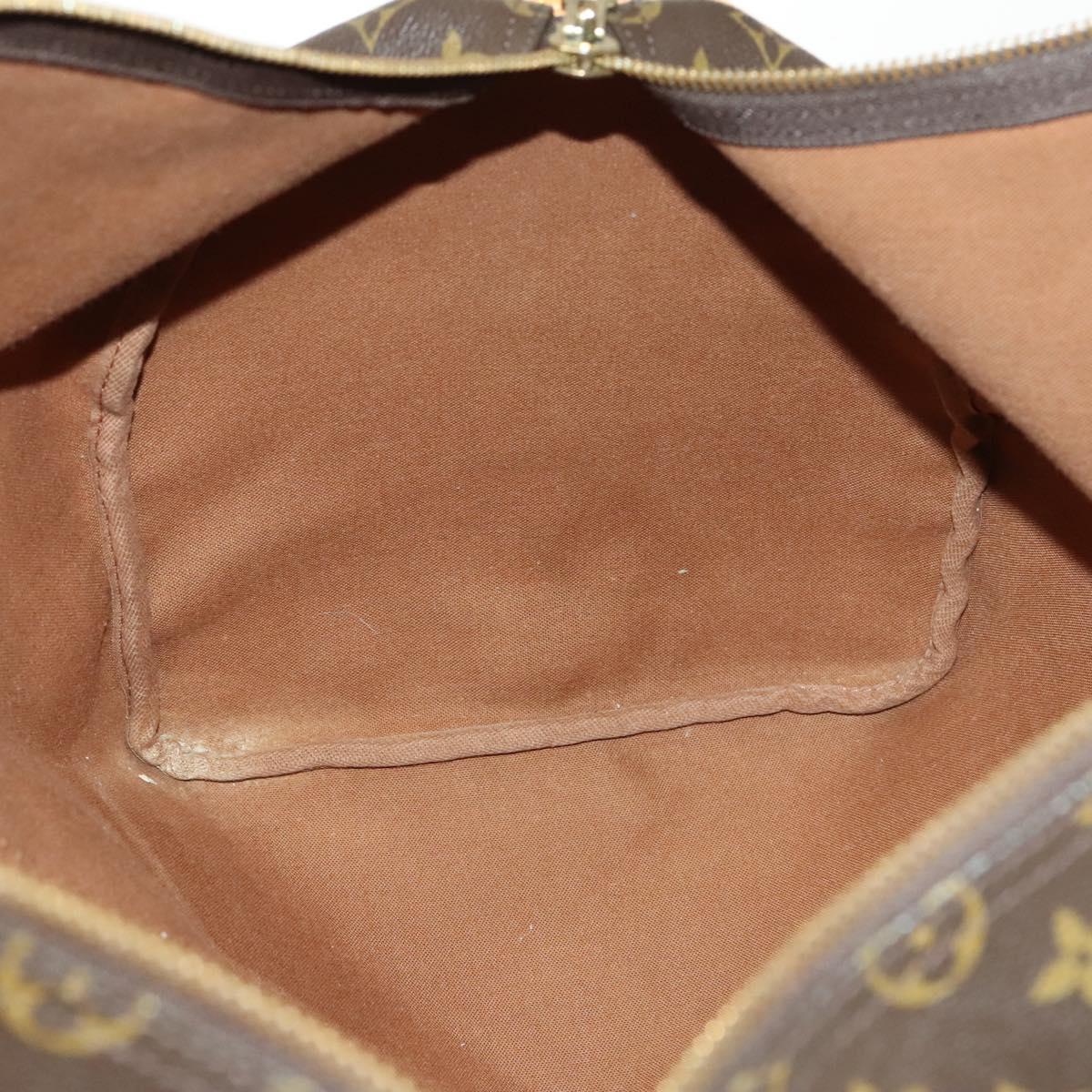 LOUIS VUITTON Monogram Keepall 55 Boston Bag M41424 LV Auth 140305