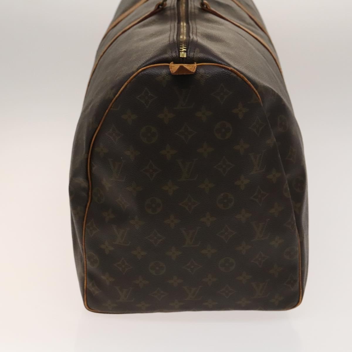 LOUIS VUITTON Monogram Keepall 60 Boston Bag M41422 LV Auth 140307