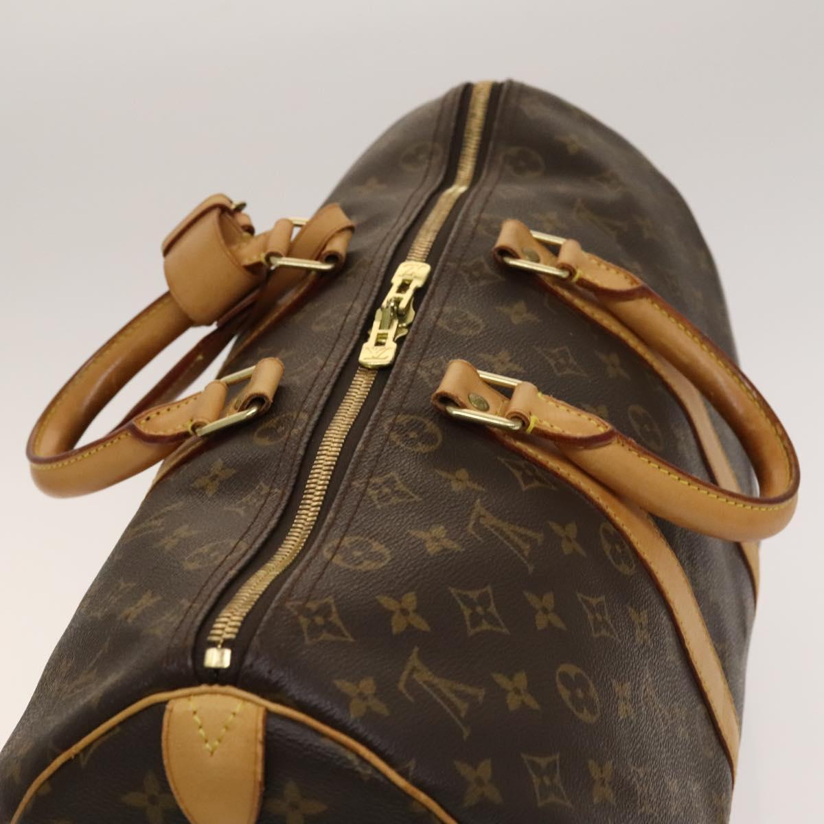 LOUIS VUITTON Monogram Keepall 45 Boston Bag M41428 LV Auth 140308