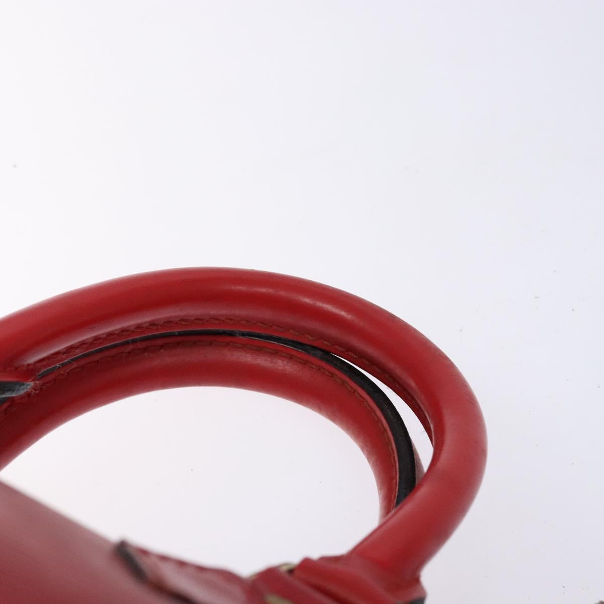 LOUIS VUITTON Epi Speedy 25 Hand Bag Castilian Red M43017 LV Auth 140324