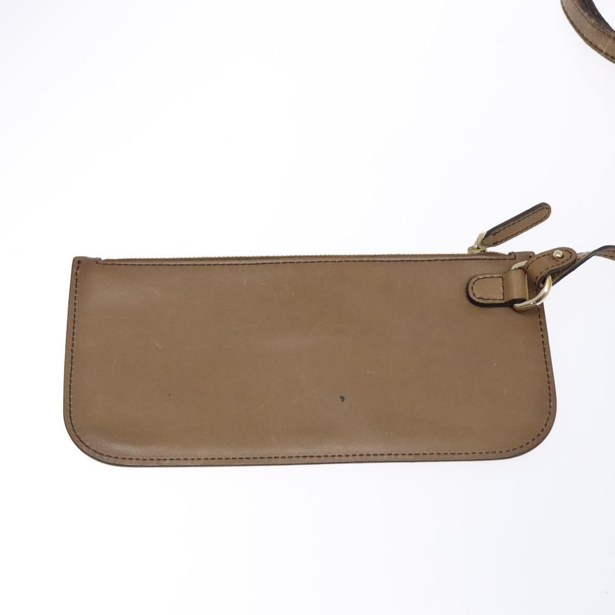 GUCCI GG Canvas Tote Bag Beige Gold 269878 Auth 140339