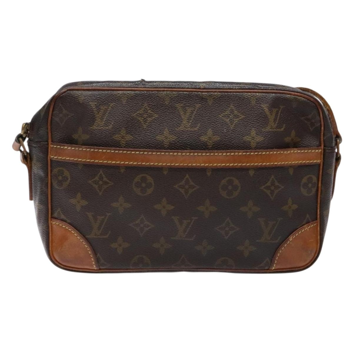 LOUIS VUITTON Monogram Trocadero 27 Shoulder Bag M51274 LV Auth 140344