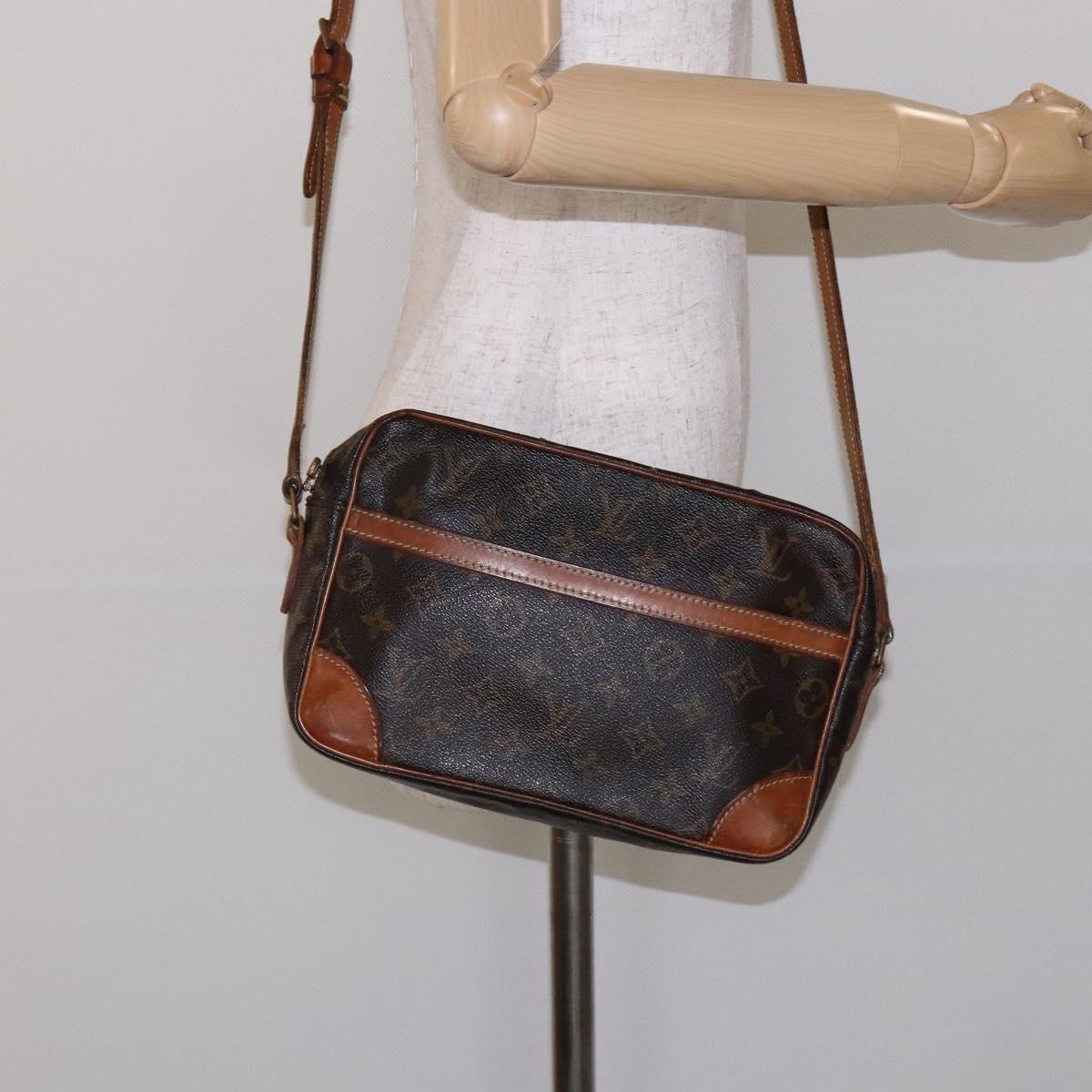 LOUIS VUITTON Monogram Trocadero 27 Shoulder Bag M51274 LV Auth 140344