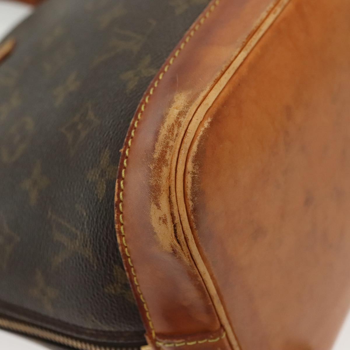 LOUIS VUITTON Monogram Alma Hand Bag M51130 LV Auth 140347