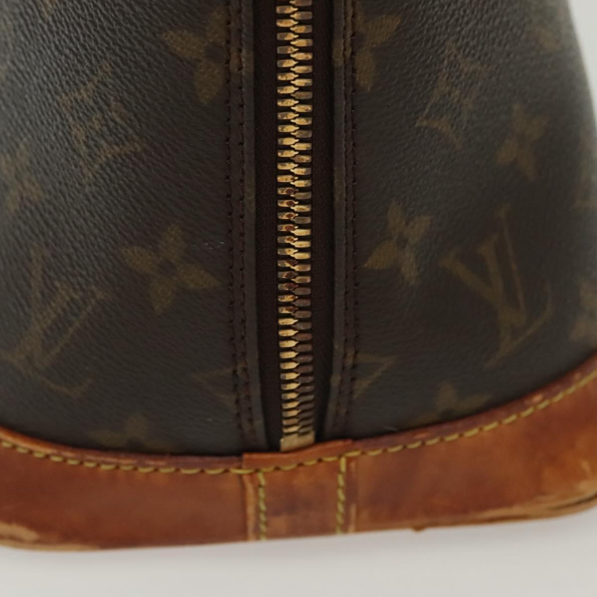 LOUIS VUITTON Monogram Alma Hand Bag M51130 LV Auth 140347
