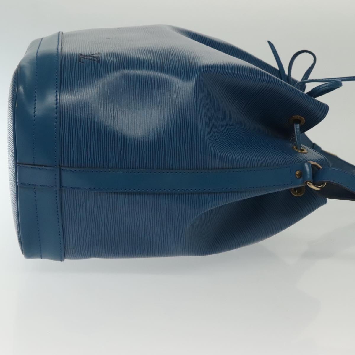 LOUIS VUITTON Epi Noe Shoulder Bag Toledo Blue M44005 LV Auth 140350