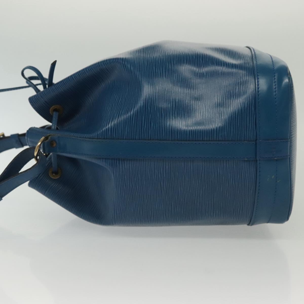 LOUIS VUITTON Epi Noe Shoulder Bag Toledo Blue M44005 LV Auth 140350