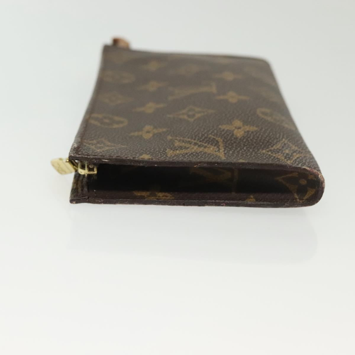 LOUIS VUITTON Monogram Bucket GM Accessory Pouch LV Auth 140368