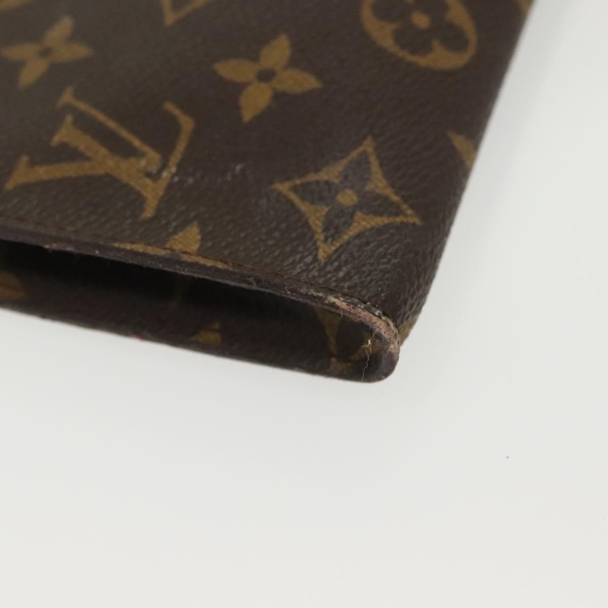 LOUIS VUITTON Monogram Bucket GM Accessory Pouch LV Auth 140368