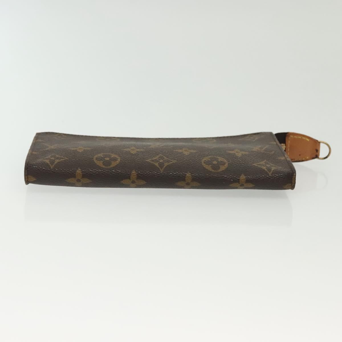 LOUIS VUITTON Monogram Bucket GM Accessory Pouch LV Auth 140369