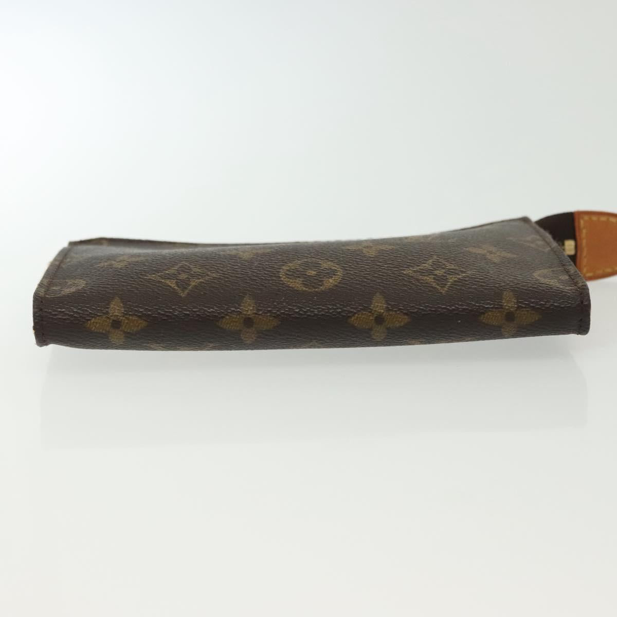 LOUIS VUITTON Monogram Bucket PM Accessory Pouch LV Auth 140370
