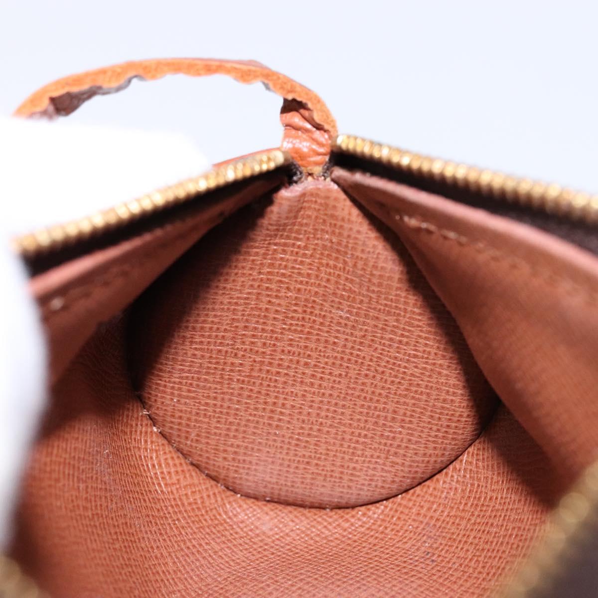 LOUIS VUITTON Monogram Papillon Pouch LV Auth 140372