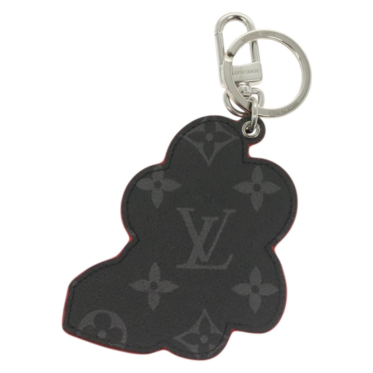 LOUIS VUITTON Monogram Eclipse Vivienne Sporty Car Charm M00960 LV Auth 140386M
