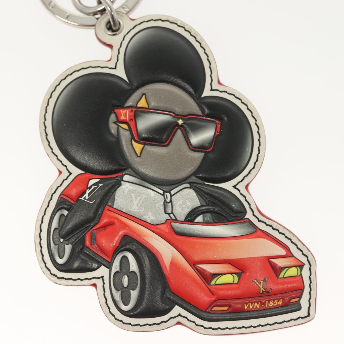 LOUIS VUITTON Monogram Eclipse Vivienne Sporty Car Charm M00960 LV Auth 140386M