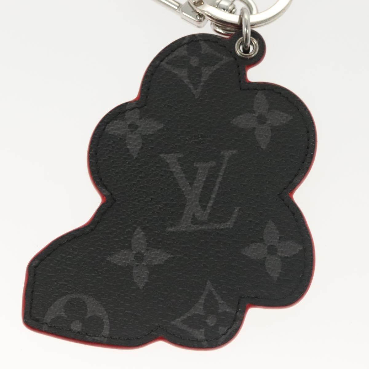LOUIS VUITTON Monogram Eclipse Vivienne Sporty Car Charm M00960 LV Auth 140386M