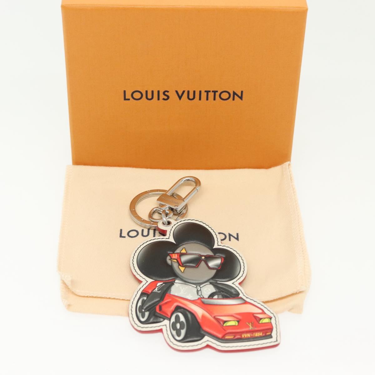 LOUIS VUITTON Monogram Eclipse Vivienne Sporty Car Charm M00960 LV Auth 140386M