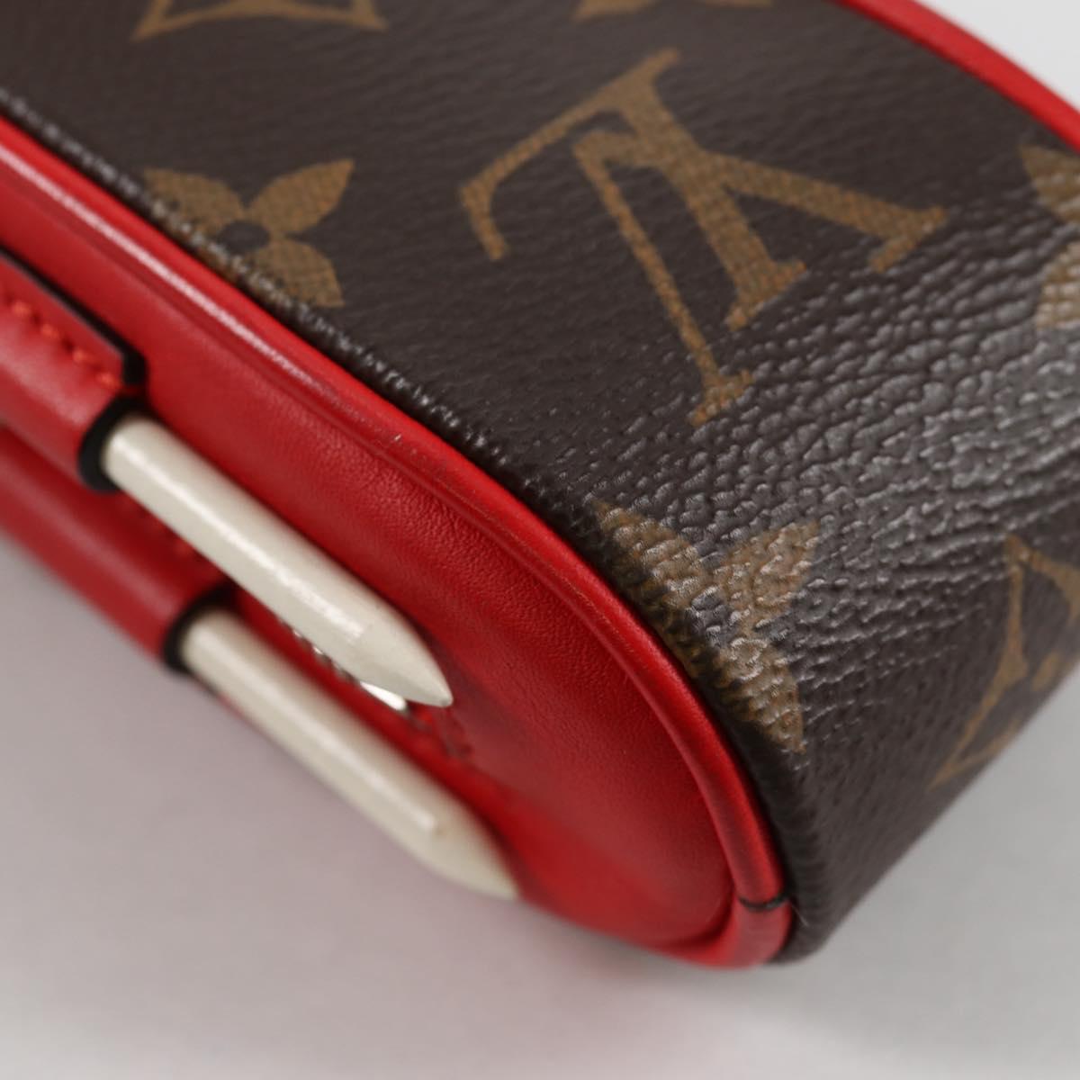 LOUIS VUITTON Monogram Booklet Set Golf Andrews Golf Ball GI0297 LV Auth 140390