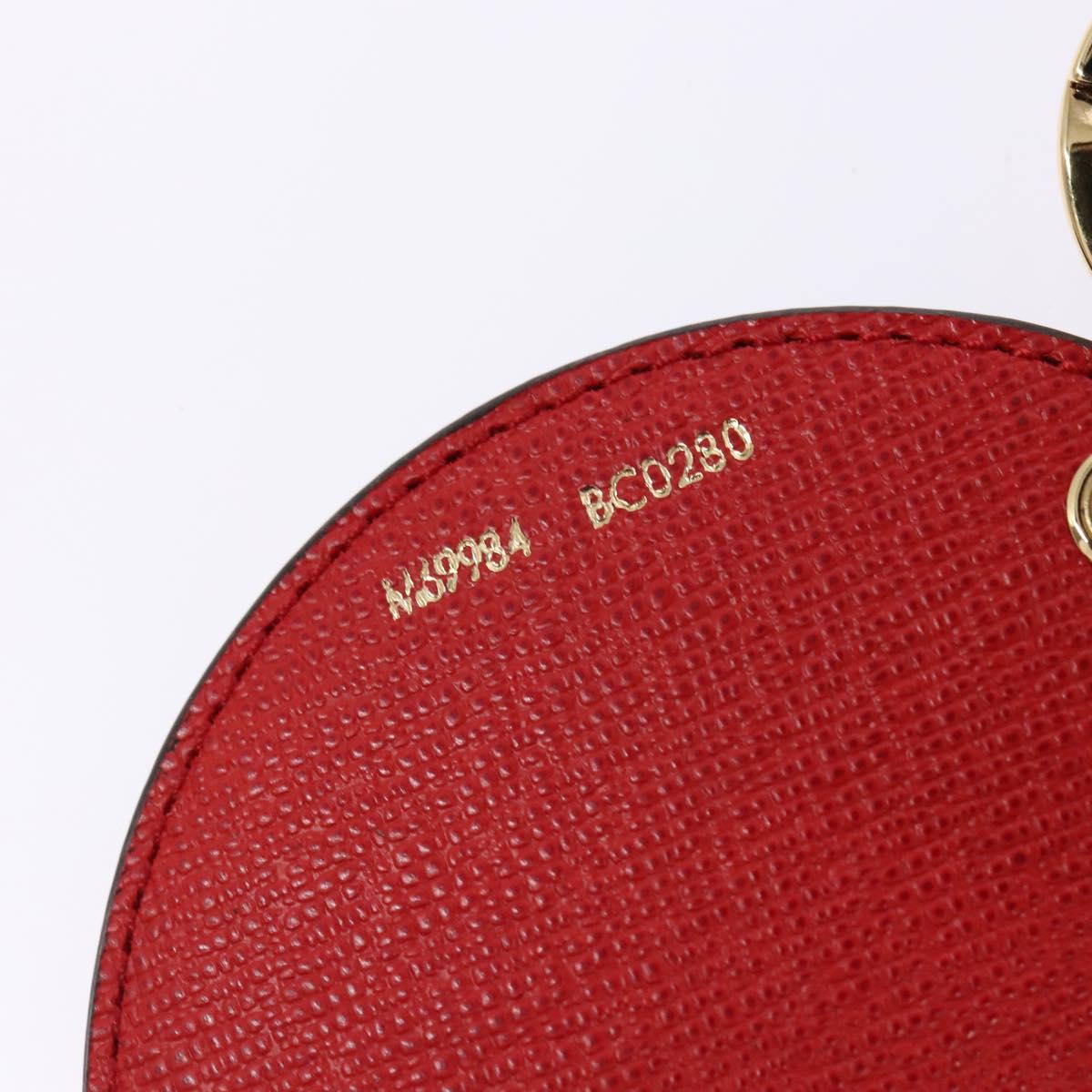 LOUIS VUITTON Monogram Vivienne Porte Cles Illustre Bag Charm M69984 Auth 140393