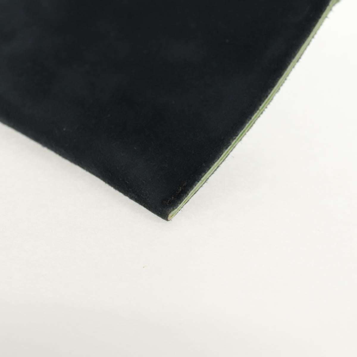 Chrome Hearts Pouch Suede Gray Auth 140404M