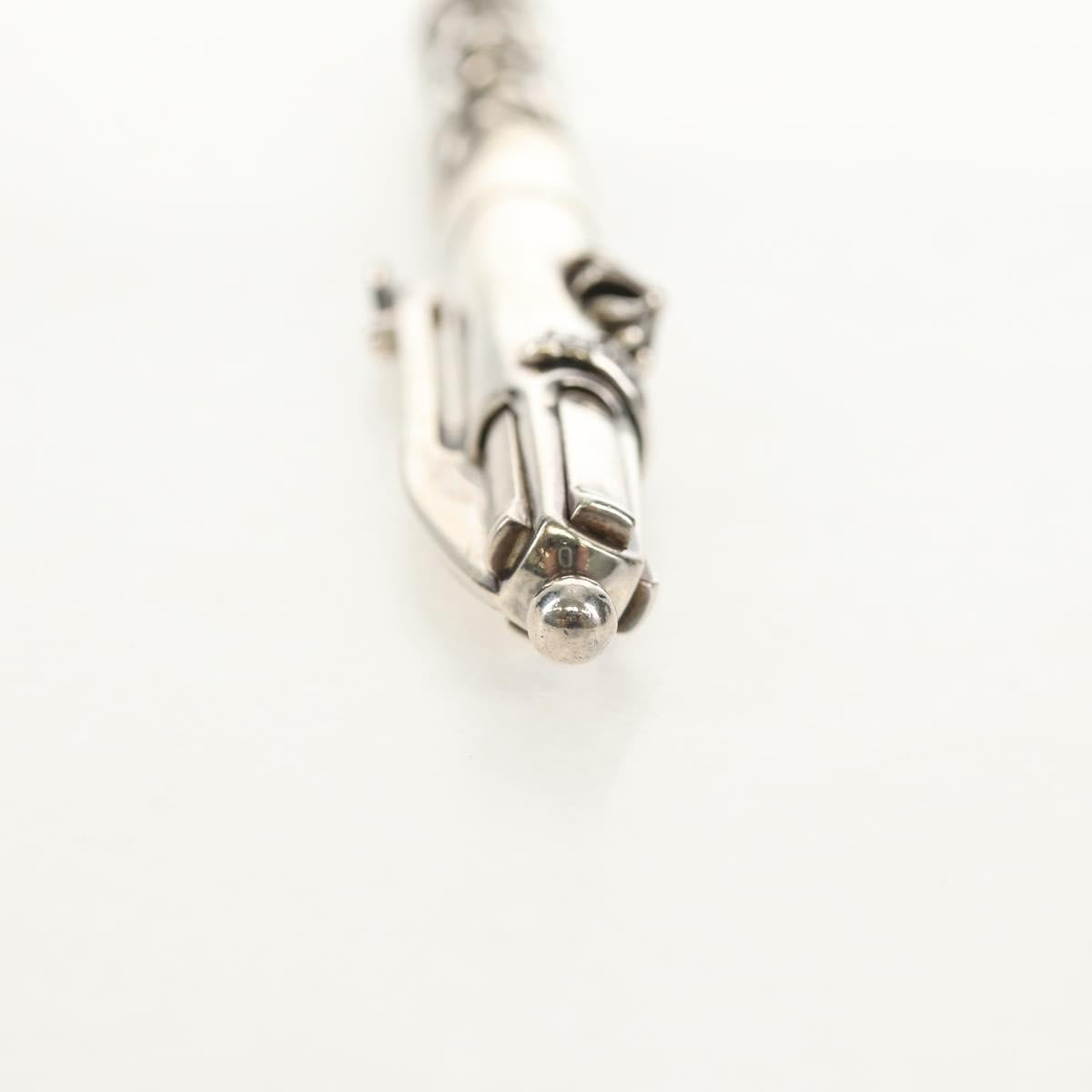 Chrome Hearts 4COLOR PEN FILIGREE CH PLUS Ballpoint Ag925 Silver Auth 140406M