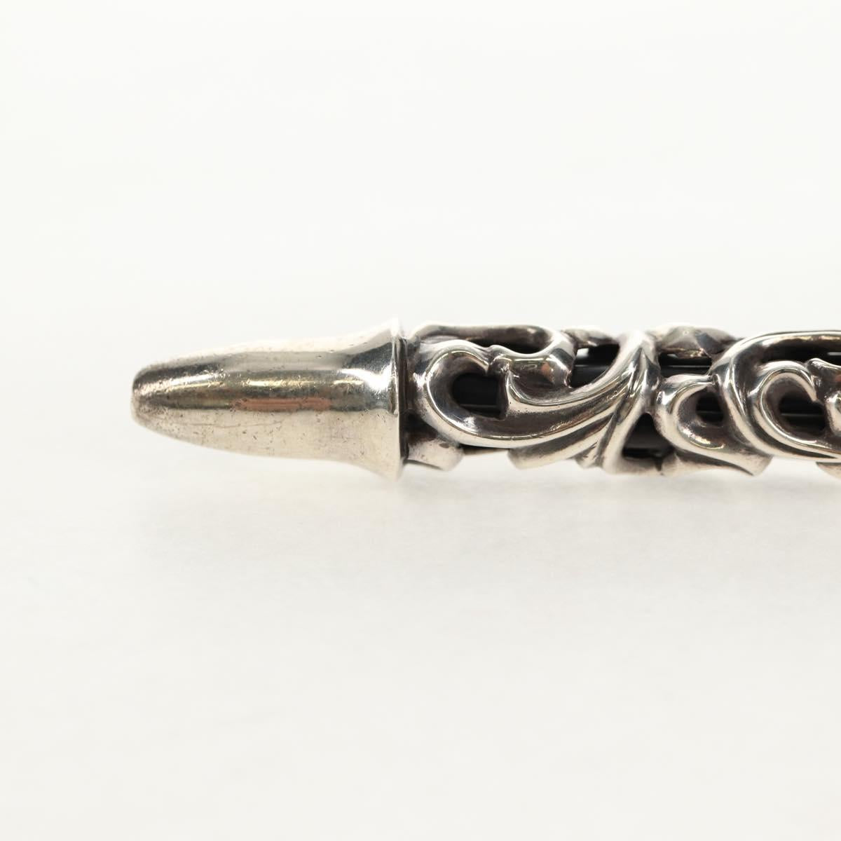 Chrome Hearts 4COLOR PEN FILIGREE CH PLUS Ballpoint Ag925 Silver Auth 140406M