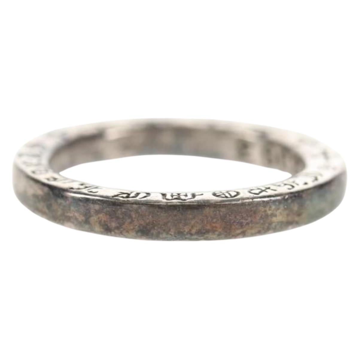 Chrome Hearts NTFL Ring Ag925 Silver Auth 140408M