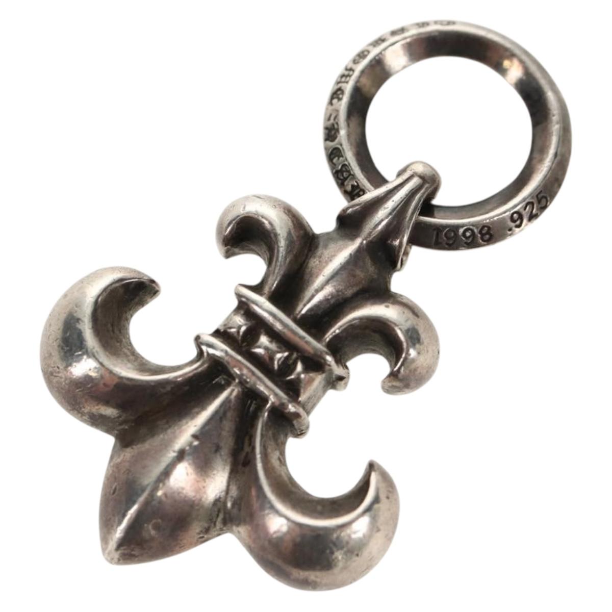 Chrome Hearts BS Flare Pendant Top Ag925 Silver Auth 140410M