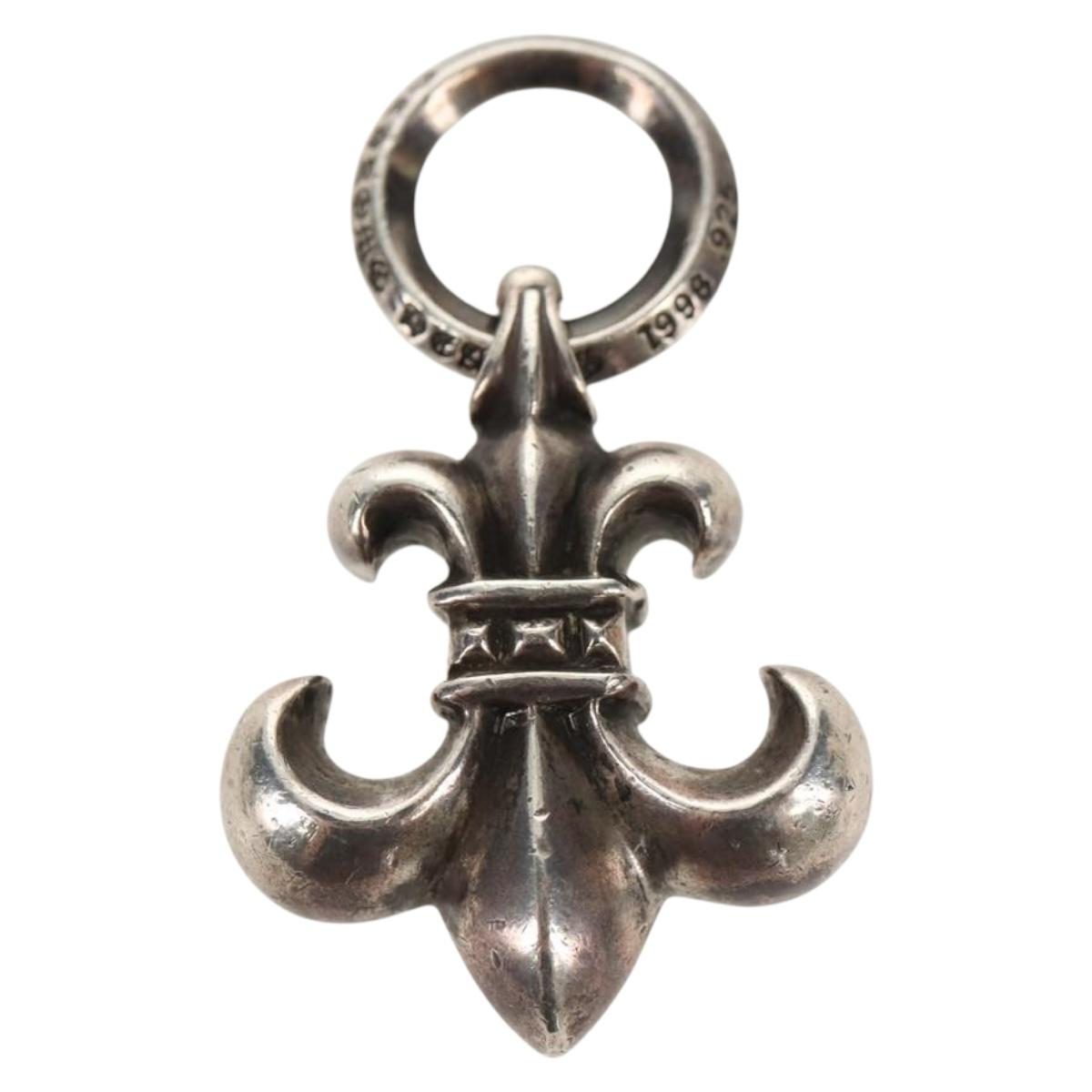 Chrome Hearts BS Flare Pendant Top Ag925 Silver Auth 140410M