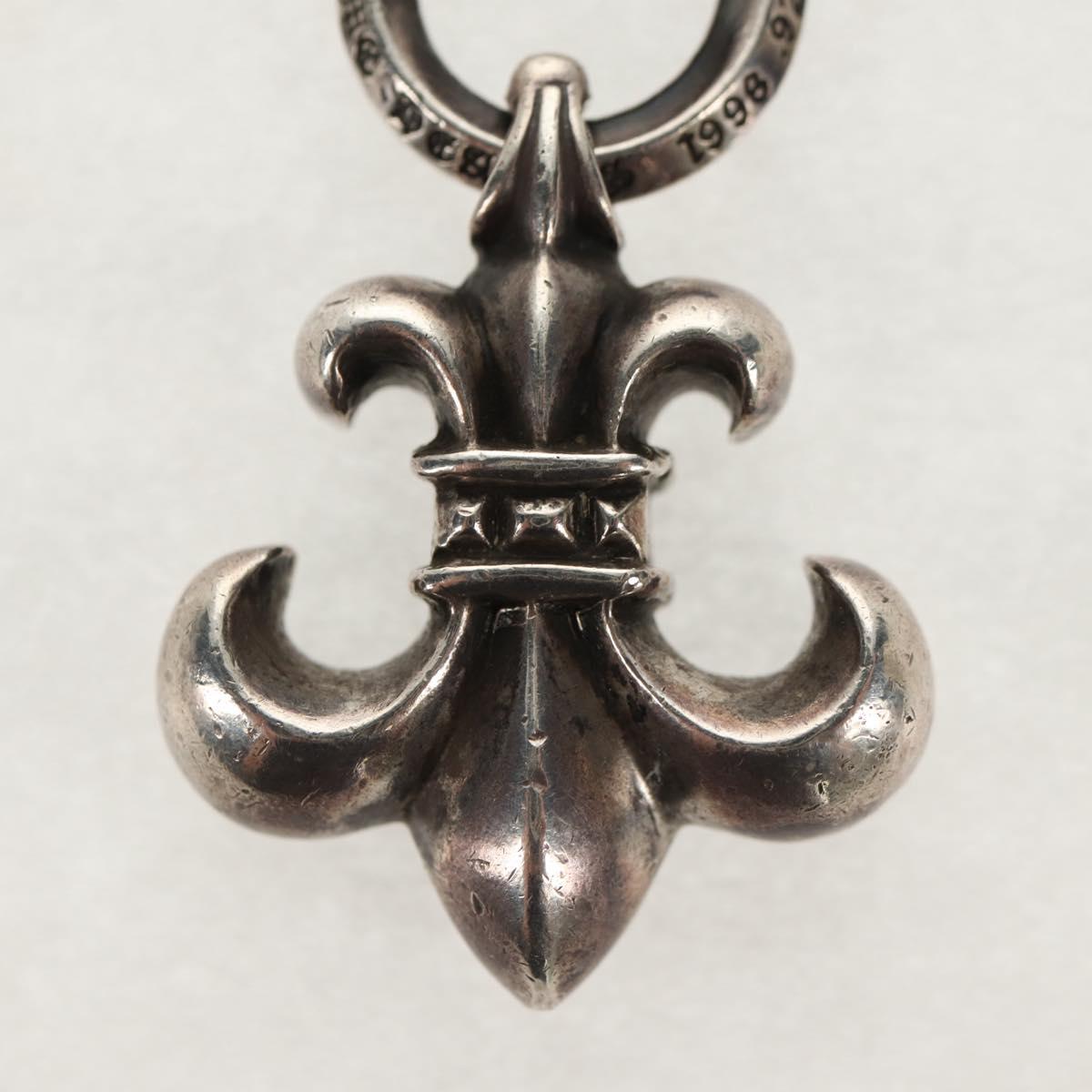 Chrome Hearts BS Flare Pendant Top Ag925 Silver Auth 140410M