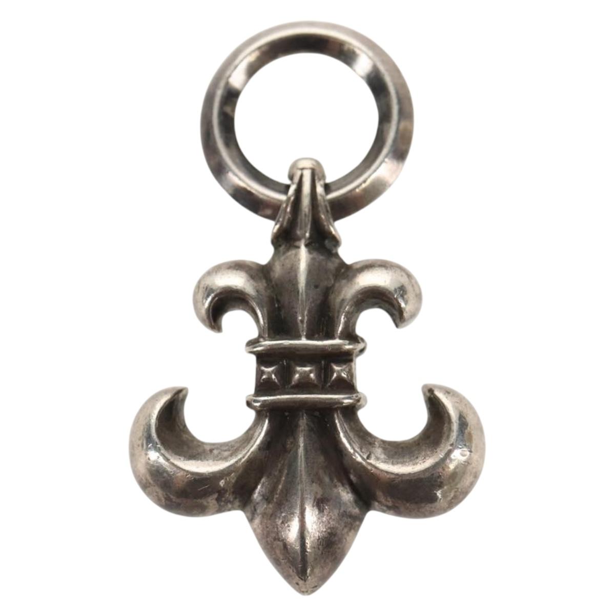 Chrome Hearts BS Flare Pendant Top Ag925 Silver Auth 140410M