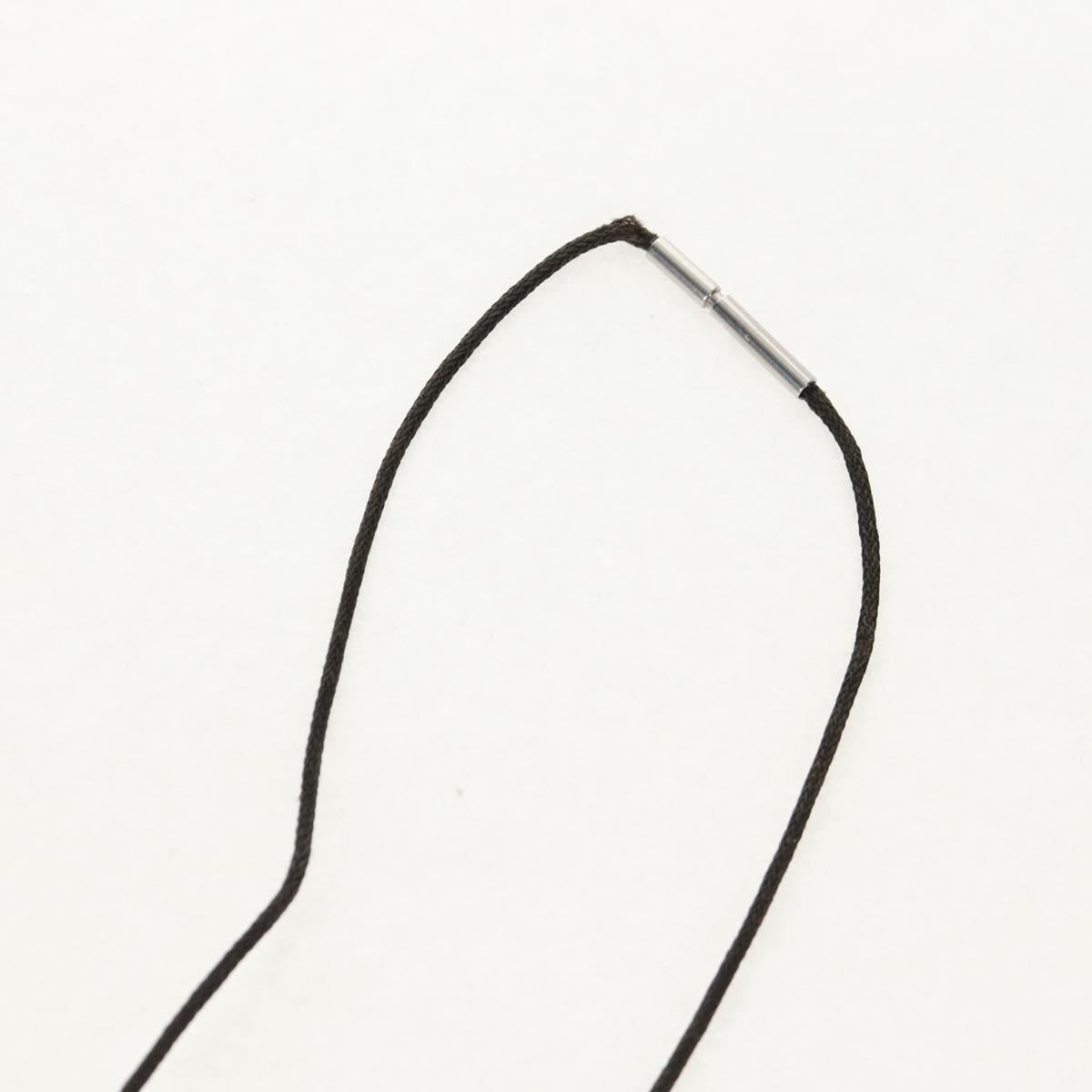 HERMES Lima Necklace Ag925 Silver Auth 140415M