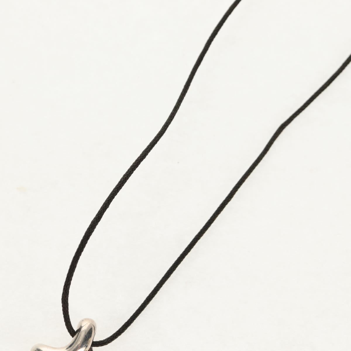 HERMES Lima Necklace Ag925 Silver Auth 140415SM