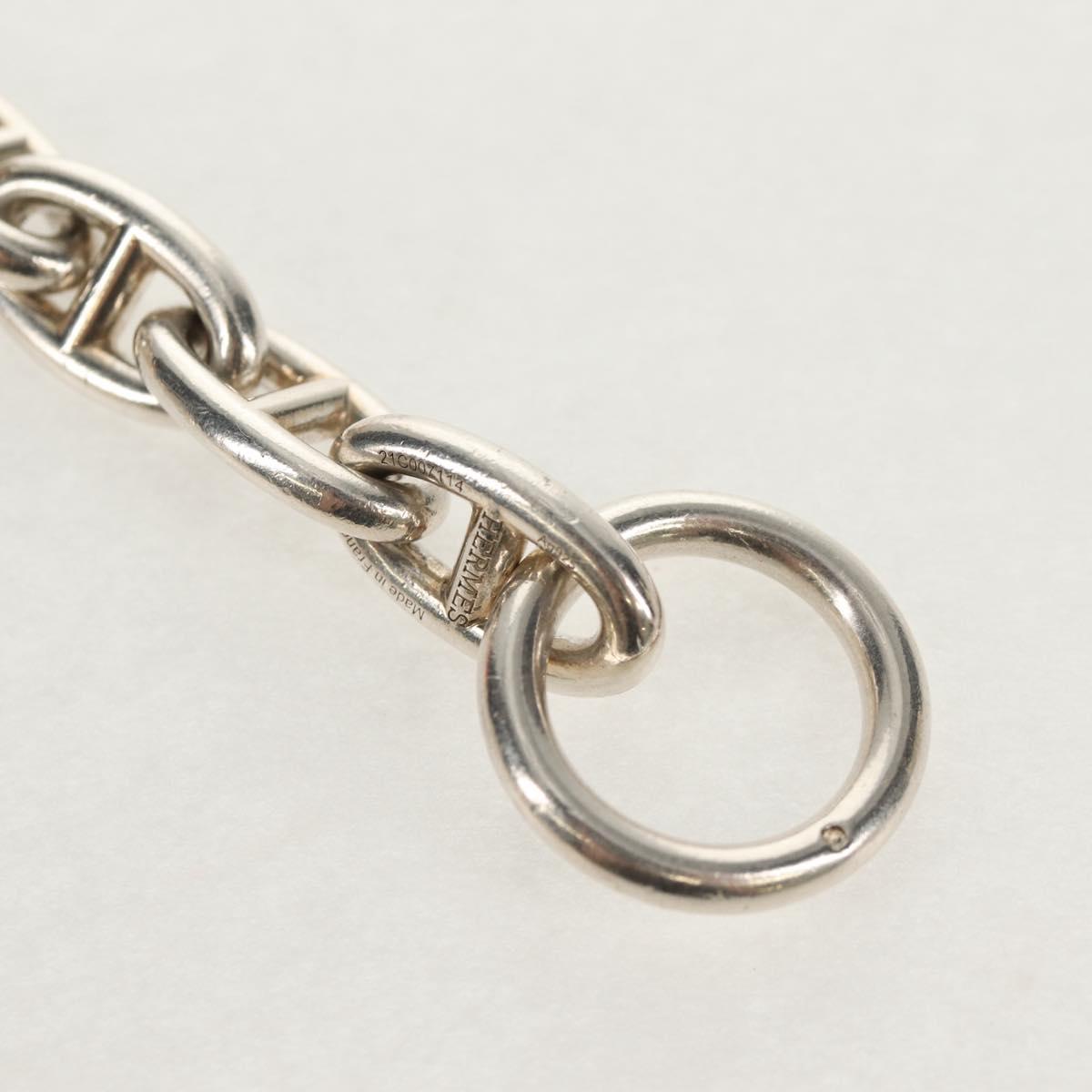 HERMES Chaine D'Ancre GM Bracelet Ag925 12 Links Silver Auth 140416SM