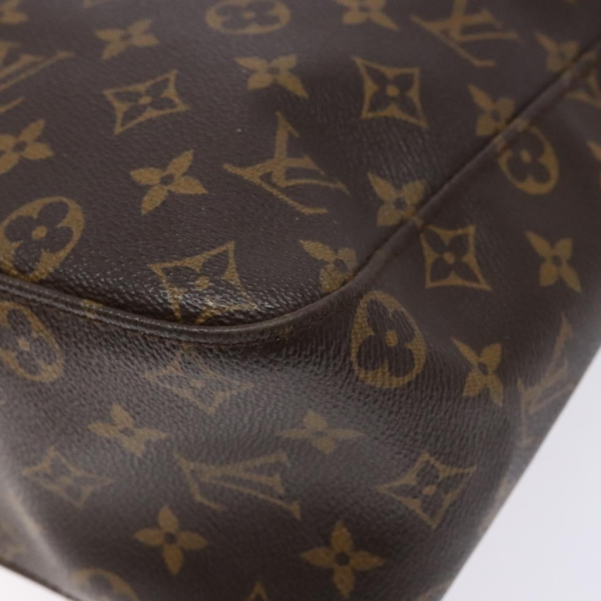 LOUIS VUITTON Monogram Looping GM Shoulder Bag M51145 LV Auth 140436