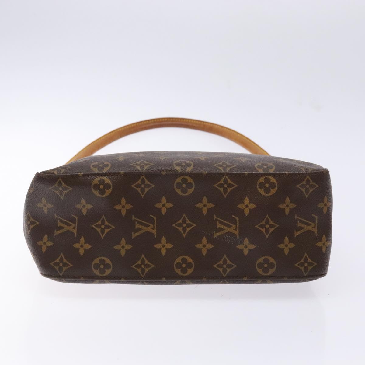 LOUIS VUITTON Monogram Looping GM Shoulder Bag M51145 LV Auth 140436