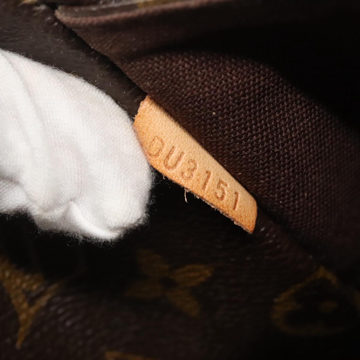 LOUIS VUITTON Monogram Menilmontant MM Shoulder Bag M40473 LV Auth 140440